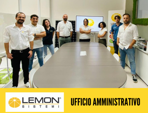 L’ufficio amministrativo Lemon Sistemi